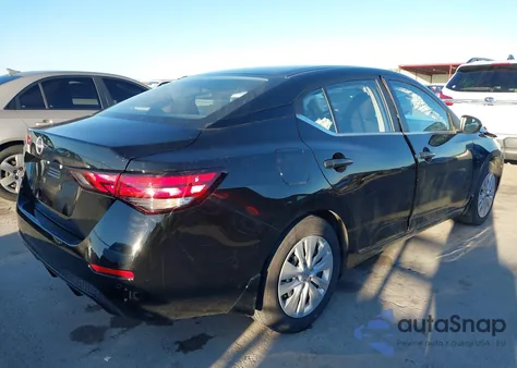 2025 Nissan Sentra S from USA, damaged, VIN 3N1AB8BV2SY277587